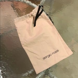 Sergio Rossi shoes dust bag 💝